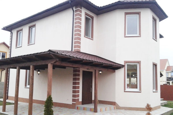 Отделка дома под ключ. Мытищи, 210 м2